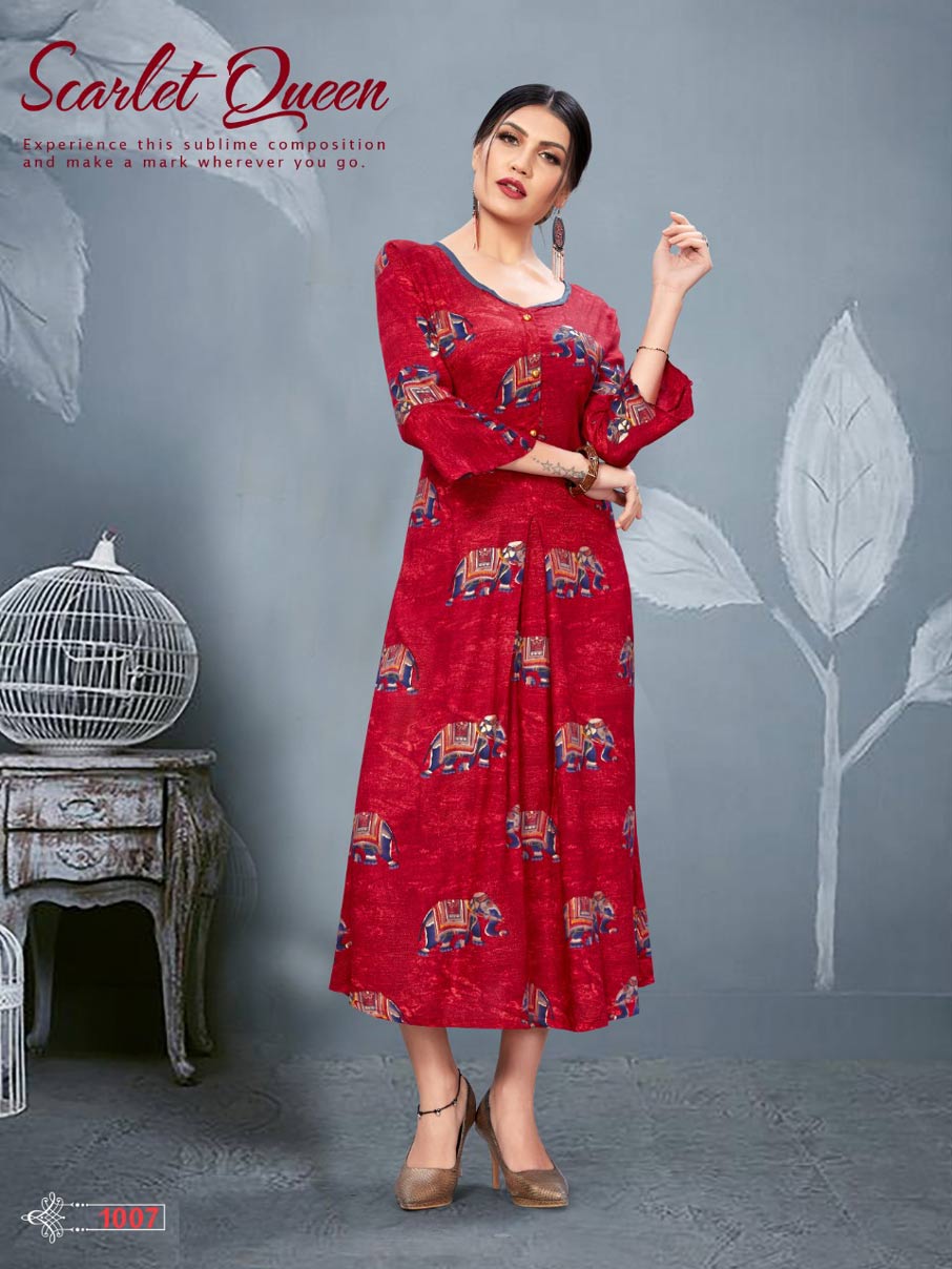 Gulaboo Vol-2 Watermelon Printed Wholesale Kurti Gulaboo Vol-2 Watermelon Printed Wholesale Kurti